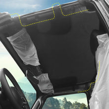 For 2020+ Jeep Gladiator JT 4 Door Soft Top Bikini Sunshade Mesh Anti-UV RT-TCZ