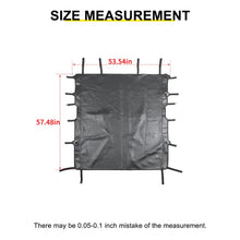 For 2020+ Jeep Gladiator JT 4 Door Soft Top Bikini Sunshade Mesh Anti-UV RT-TCZ