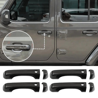 For 2020+ Jeep Gladiator JT 4-Door – Exterior Door Handle Cover Trim RT-TCZ