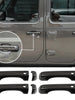 For 2020+ Jeep Gladiator JT 4-Door – Exterior Door Handle Cover Trim RT-TCZ