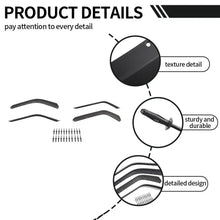 For 2020+ Jeep Gladiator JT Front & Rear Fender Flares Extensions RT-TCZ