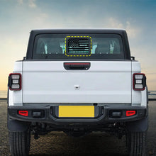 For 2020+ Jeep Gladiator JT Rear Windshield Center Small Window Decal Sticker RT-TCZ
