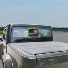 For 2020+ Jeep Gladiator JT Rear Windshield Center Small Window Decal Sticker RT-TCZ