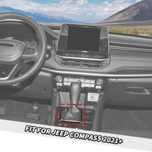 For 2021-2025 Jeep Compass Gear shift selector Frame Cover Trim RT-TCZ