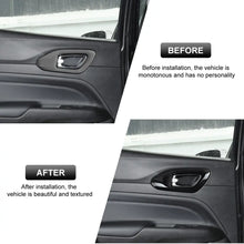 For 2021-2025 Jeep Compass Interior Door handle Panel Decor Trim Cover Bezel RT-TCZ