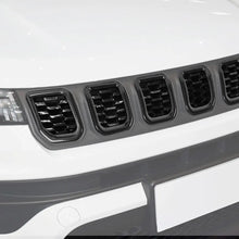 For 2021+ Jeep Compass 7 x Front Grille Grill Insert Cover Trim RT-TCZ