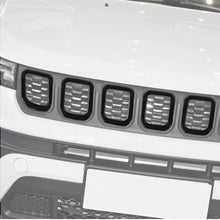 For 2021+ Jeep Compass 7 x Front Grille Grill Insert Cover Trim RT-TCZ