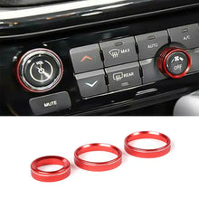 For 2021+ Jeep Compass Air Condition Audio Adjustment Switch Knob Cover Trim Ring RT-TCZ