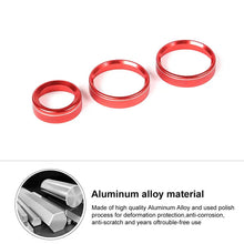 For 2021+ Jeep Compass Air Condition Audio Adjustment Switch Knob Cover Trim Ring RT-TCZ