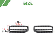 For 2021+ Jeep Compass Center Console Both Side Small Air Vent Trim Cover RT-TCZ