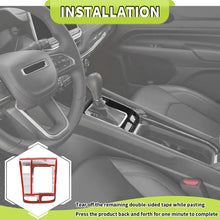 For 2021+ Jeep Compass Center Console Gear Shift Panel Cover Trim RT-TCZ