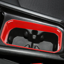 For 2021+ Jeep Compass Central Water Cup Holder Ring Cover Trim RT-TCZ