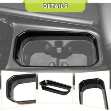 For 2021+ Jeep Compass Central Water Cup Holder Ring Cover Trim RT-TCZ