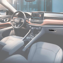 For 2021+ Jeep Compass Co-pilot Storage Box Switch Panel Cover Trim RT-TCZ