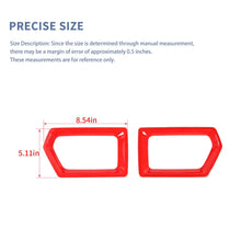 For 2021+ Jeep Compass Front Bumper Grill Frame Bezel Cover Decoration Trim RT-TCZ