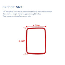 For 2021+ Jeep Compass Gear shift selector Frame Cover Trim RT-TCZ