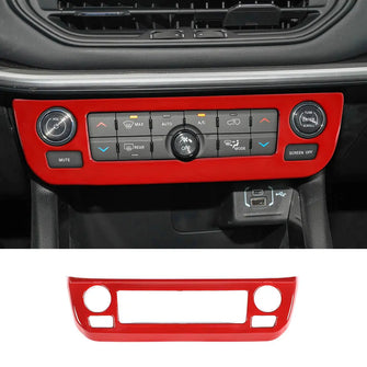 For 2021+ Jeep Compass Interior Air Conditioning Control Panel Cover RT-TCZ