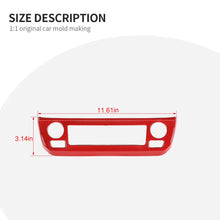 For 2021+ Jeep Compass Interior Air Conditioning Control Panel Cover RT-TCZ