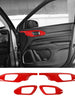 For 2021+ Jeep Compass Interior Door handle Panel Decor Trim Cover Bezel RT-TCZ