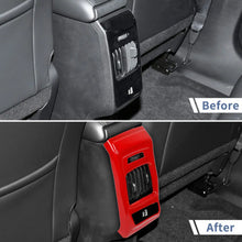 For 2021+ Jeep Compass Rear Air Vent Outlet Panel Cover Trim RT-TCZ