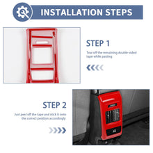 For 2021+ Jeep Compass Rear Air Vent Outlet Panel Cover Trim RT-TCZ