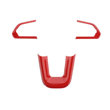 For 2021+ Jeep Compass Steering Wheel Panel Decor Cover Trim Bezels RT-TCZ