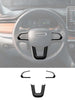 For 2021+ Jeep Compass Steering Wheel Panel Decor Cover Trim RT-TCZ