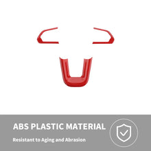 For 2021+ Jeep Compass Steering Wheel Panel Decor Cover Trim RT-TCZ