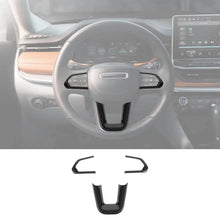 For 2021+ Jeep Compass Steering Wheel Panel Decor Cover Trim RT-TCZ