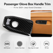 For 2021+ Jeep Grand Cherokee L Passenger Storage Glove Box Handle Trim Cover RT-TCZ