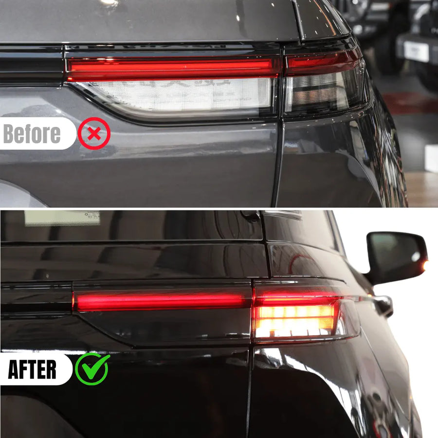 RT-TCZ Rear Taillight Lamp Decor Cover Trims For 2021+ Jeep Grand