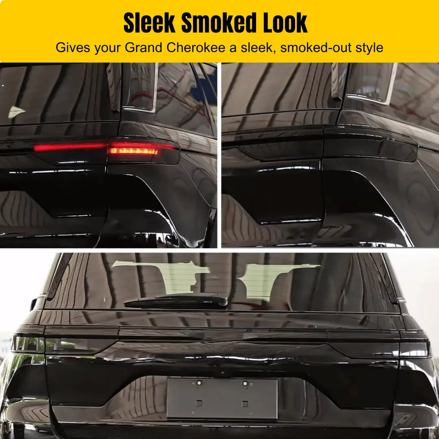 RT-TCZ Rear Taillight Lamp Decor Cover Trims For 2021+ Jeep Grand