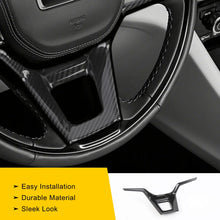 For 2021+ Jeep Grand Cherokee L Steering Wheel Trim Decorative Cover – Carbon Fiber Style RT-TCZ
