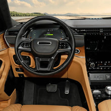 For 2021+ Jeep Grand Cherokee L Steering Wheel Trim Decorative Cover – Carbon Fiber Style RT-TCZ