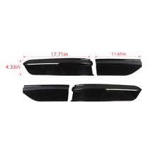 For 2021+ Jeep Grand Cherokee Rear Taillight Lamp Decor Cover Trim Blackened RT-TCZ
