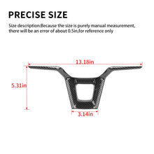 For 2021+ Jeep Grand Cherokee Steering Wheel Trim Decorative Cover – Carbon Fiber Style RT-TCZ