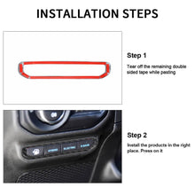 For 2021+ Jeep Wrangler JL 4Xe Electric Mode Button Switch Cover Trim Bezel RT-TCZ