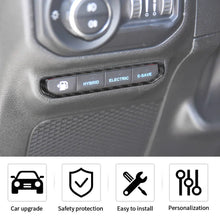 For 2021+ Jeep Wrangler JL 4Xe Electric Mode Button Switch Cover Trim Bezel RT-TCZ