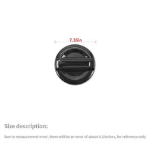 For 2021+ Jeep Wrangler JL 4Xe Fuel Door Tank Gas Cap Cover Trim RT-TCZ