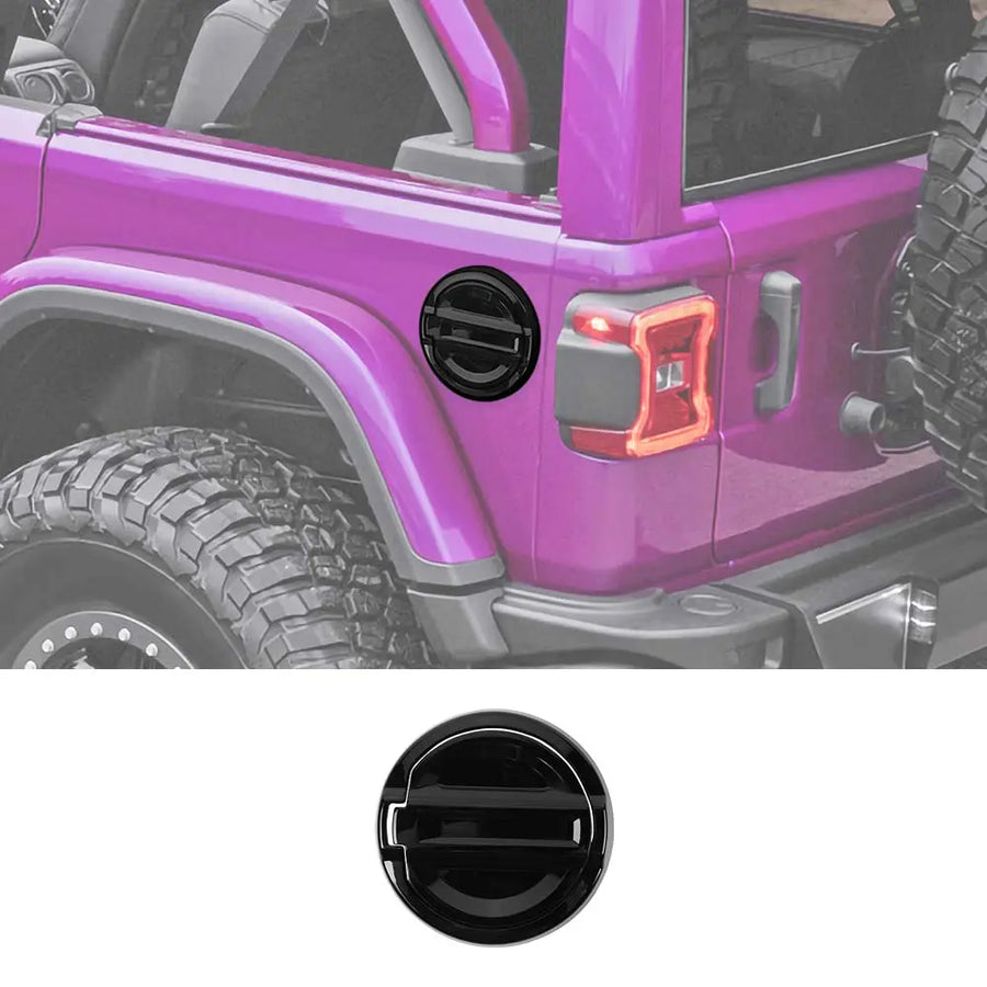 Gas Cap Cover Fuel Tank Door for 2018-2022 Jeep Wrangler JL