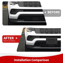 For 2022+ Jeep Compass Front License Tag Plate Frame Holder Bracket RT-TCZ