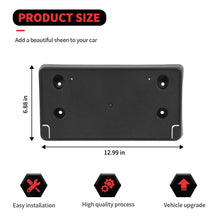 For 2022+ Jeep Compass Front License Tag Plate Frame Holder Bracket RT-TCZ