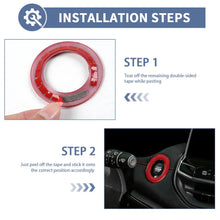 For 2022+ Jeep Compass Interior One-Button Start Switch Cover Trim RT-TCZ