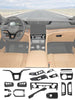 For 2022+ Jeep Grand Cherokee L 18 x Inner Center Consol Dash Decor Cover Trim Kit RT-TCZ