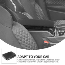 For 2022+ Jeep Grand Cherokee L Center Consol Armrest Box Pad Cover Trim RT-TCZ