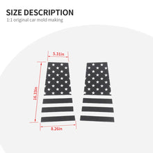 For 2022+ Jeep Grand Cherokee L Rear Small Window Sticker Decal Cover RT-TCZ