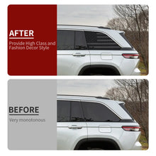 For 2022+ Jeep Grand Cherokee L Rear Window Decals Sticker Trim US Flag RT-TCZ