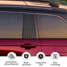 For 2022+ Jeep Grand Cherokee L Rear Window Triangle Glass Decor Cover RT-TCZ