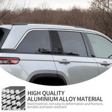 For 2022+ Jeep Grand Cherokee L Rear Window Triangle Glass Decor Cover RT-TCZ