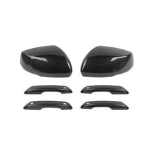 For 2022+ Jeep Grand Cherokee L Rearview Side Mirror Cover & Door Handles Trim RT-TCZ